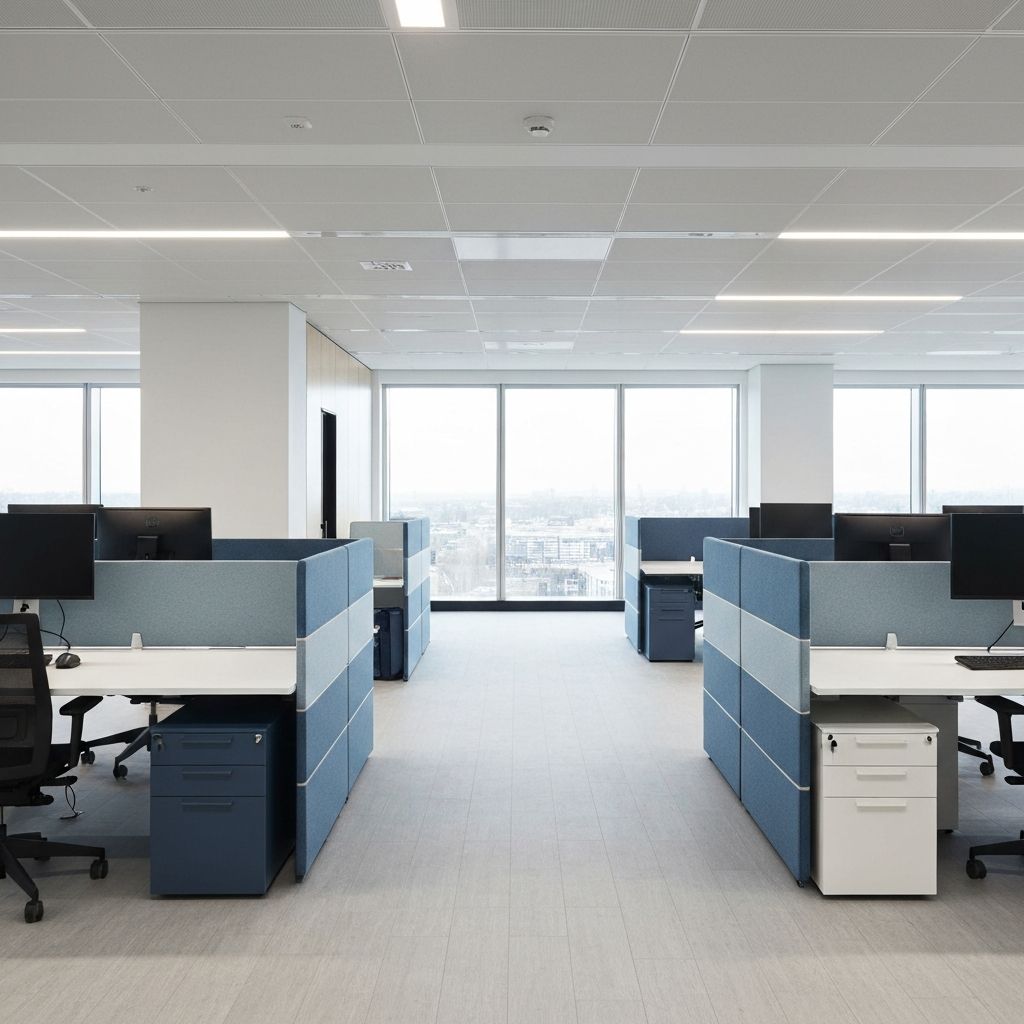 Fiklore team office space with modern design and natural light